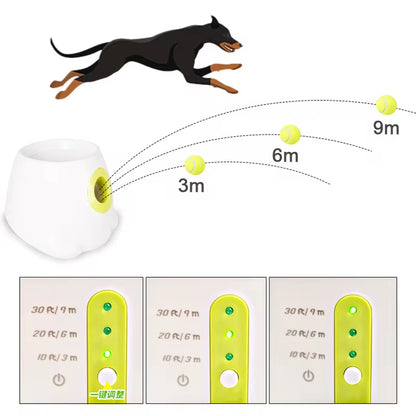 Amazing "Dog" Tennis Ball Launch Machine - For any size or breed 