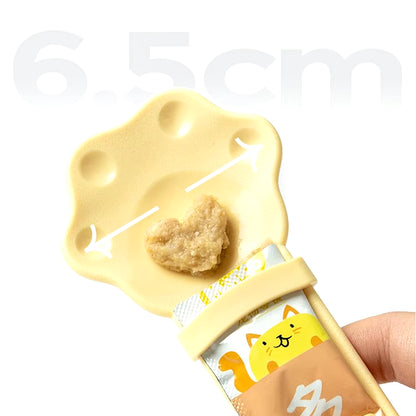 Squeeze Treat Spoon for Cats - Easy Feeder for Wet Treats and Cat Food